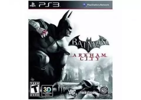 (PS3) Batman: Arkham City + Injustice: Gods Among Us