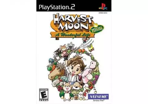 (PS2) Harvest Moon: A Wondeful Life (Special Edition) + River King: A Wonderful Journey